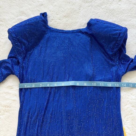 NWT!!! Bronx and Banco Margaux Diamante Gown size 6 US Authentic - Picture 12 of 13